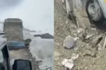 हिमाचल में दर्दनाक हादसा, बर्फीली वादियों में धंसा ट्रक